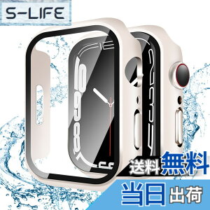 �y���������zYUGYUG �Ή� Apple Watch �P�[�X 40mm 41mm 42mm 44mm 45mm 46mm 49mm Apple Watch �J�o�[ PC�f�� �h�� IP68 ���{���Ɏq�� ��d�\�� �A�b�v���E�H�b�` �J�o�[ �S�ʕی� �����K���X �L�Y�h�~(Series 9/8/7 45