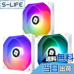 �y���������zThermalright TL-C12CW-S CPU�t�@�� 120mm ARGB�P�[�X�N�[���[�t�@���A4�s��PWM�É��R���s���[�^�t�@���AS-FDB�x�A�����O�t���A�ő�1500RPM��p�t�@���i3�j