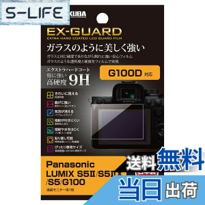 �y���������z�n�N�o HAKUBA EX-GUARD �t���ی�t�B���� Panasonic LUMIX S52 / S52X / S5 / G100 ��p EXGF-PAS5M2 �t���K�[�h ��ʕی� ���d�x9H ���h�~ 4977187347982