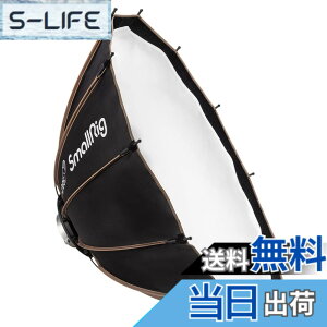 �y���������zSmallRig �\�t�g�{�b�N�X ��85cm LA-D85 ���C�g�{�b�N�X ���u12�{ �X�g���{ ���C�g�h�[�� ���ˌ^ �܂肽���ݎ� �|�[�g���[�g�B�e Bowen-S�}�E���g���C�g�p �X�^�W�I LED�r�f�I���C�g �X�s