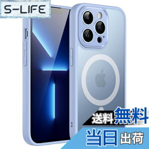 �y���������zJETech iPhone 13 Pro 6.1�C���`�p �}�O�l�b�g �P�[�X MagSafe�ɑΉ� �������̃}�b�g�w�� �J���������Y ���S�ی� ���^ �ϏՌ� �J�o�[ (��F)