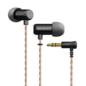 �y���������zNICEHCK X39 6mm�_�C�i�~�b�N�^1�� �J�i���^�C���z�� 1DD �`�^���R�[�g�U���� 3.5mm�v���O �~�j�T�C�Y��➑� �X���[�v�C���z�� ���^���n�E�W���O ���Չ��� HIFI �����⃁�b�L�P�[�u��