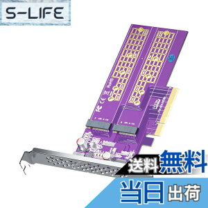 �y���������z10Gtek 2�|�[�g M.2 NVMe �A�_�v�^�[ M-Key, PCIe X8 Gen3. �g���J�[�h, ���݃C���^�[�t�F�[�X�{�[�h, �t���n�C�g/���[�v���t�@�C���u���P�b�g�t��, �}�U�[�{�[�h�� BIOS ����T�|�[�g���K