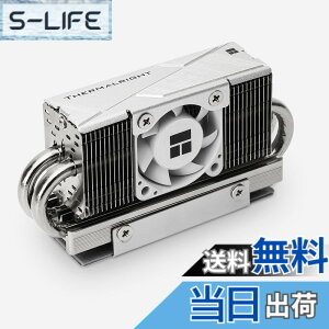 �y���������zThermalright HR10 2280 SSD�N�[���[,2280 SSD�q�[�g�V���N��p,���ʃq�[�g�V���N,3500-6500RPM����,4���q�[�g�p�C�v,�f�X�N�g�b�v���@�\2280 SSD�N�[���[�iHR10 2280 PRO)