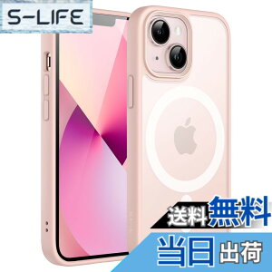 �y���������zJETech iPhone 13 mini 5.4�C���`�p �}�O�l�b�g �P�[�X MagSafe�ɑΉ� �������̃}�b�g�w�� ���^ �ϏՌ� �J�o�[ (�`���[�N�s���N)