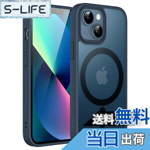 �y���������zJETech iPhone 13 mini 5.4�C���`�p �}�O�l�b�g �P�[�X MagSafe�ɑΉ� �������̃}�b�g�w�� ���^ �ϏՌ� �J�o�[ (�X�g�[���u���[)