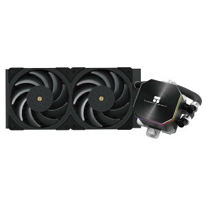 �y���������zThermalright Frozen Edge 240 Black PWM�t�@���t��CPU�E�H�[�^�[�N�[���[�A�|���v���x��3300RPM�ł��AS-FDB�x�A�����O�AAMD AM4 / AM5�A�C���e��LGA1150 / 1155 / 1200 / 1700 /1851/ 2011(FE240 Black)