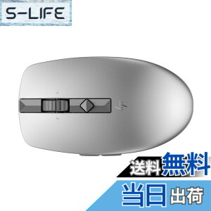 �y���������zHP ���C�����X�}�E�X ���� �}�E�X HP 710 ���`���[�W���u�� ���C�����X �É� Bluetooth Windows Mac ChromeOS 3��ڑ��Ή� USB-C�[�d�� �ؑ֎������X�N���[���z�C�[��(�V���o�[)�y�������K�i