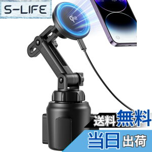 �y���������zenGMOLPHY MagSafe�Ή��ԍڃ��C�����X�[�d�� �ŐVQi2�Ή� ���C�ԃz���_�[�}�O�l�b�g���C�����X�[�d�J�b�v�z���_�[ �ő�15W�}���[�d �l�b�N�L�k�����\ iPhone 17/16/15/14/13/12�V���[�Y��