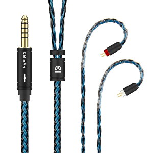 �y���������zYinyoo �C�����j �A�b�v�O���[�h�P�[�u�� 0.78mm 2pin 4.4mm 2���[�g�� KBEAR ST16 Plus 5N�P�������⃁�b�L 16�c �����p�P�[�u�� 2M���� �o�����X �C���z�� ���P�[�u�� hi-fi�I�[�f�B�I �C���t