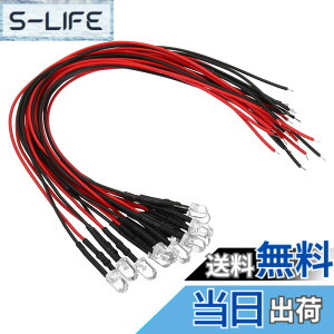 �y���������zPATIKIL 12�� �����_�C�I�[�h �z���t�� 5mm LED�_�C�I�[�h���C�g 3V-6V �C�e�^ ���^ ���P�x �d�� ���߃��f���p ���������v �p���[LED���C�����C�g RC DIY �C���W�P�[�^ �Ɩ� �����v���� 