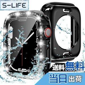 �y���������zAMAPC for Apple Watch �P�[�X 360�x�S�ʖh�� �o���h ���j�E�X�|�[�c��p �K���X�t�B���� ��̌^ applewatch�p �J�o�[ 360�t���{�f�B�h�� �A�b�v���E�H�b�` �P�[�X Apple Watch Series6/SE3/SE2/SE/5/