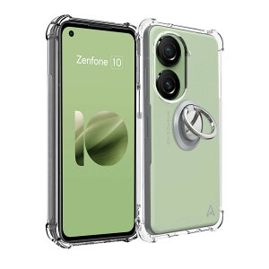 �y���������zASUS Zenfone 10 �p �P�[�X �J�o�[ �X�^���h�t�� �p�x�����\ �ԍڃz���_�[�Ή��yNOUKAJU�z �X�}�z�P�[�X �y�� TPU �\�t�g �N���A �ϏՌ� ���ϖh�~ �w��h�~ �����₷��