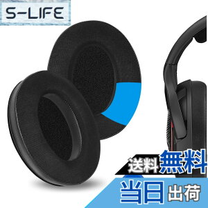 �y���������zGeekria �C���[�p�b�h Sport �݊��� �p�b�h �[���n�C�U�[ Sennheiser GAME ONE/ZERO, PC 360/ 363D/ 373D �w�b�h�z���ɑΉ� �p�b�h �C���[/�C���[�J�b�v (��p�W�F��/�u���b�N)