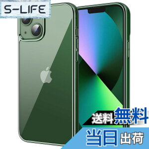 �y���������zJETech iPhone13 mini �ی�P�[�X(5.4�C���`��p) ���΂݂Ȃ� �Ռ��z�� �o���p�[�J�o�[ �����h�~ �N���A�o�b�N (�A���p�C���O���[��)