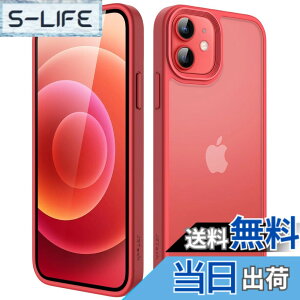 �y���������zJETech �}�b�g�P�[�X iPhone 12 Mini 5.4�C���` �ϏՌ����~���^���[�O���[�h�̗����h�~ ������̔������̔w�ʓd�b�J�o�[ �w��h�~ (���b�h)