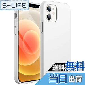 �y���������zJETech iPhone12 mini �V���R���P�[�X (5.4�C���`��p) �V���L�[�\�t�g�^�b�`�S�ʕی�P�[�X �}�C�N���t�@�C�o�[���C�j���O�t���ϏՌ��J�o�[ (�z���C�g)