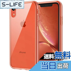 �y���������zJETech iPhonexr �P�[�X (6.1�C���`��piPhone XR) ���΂݂Ȃ� �Ռ��z�� �o���p�[�J�o�[ �����h�~ �N���A�o�b�N (�R�[����)