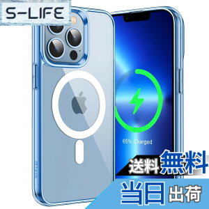 �y���������zJETech iPhone13ProMax �}�O�l�b�g �P�[�X(13 Pro Max 6.7�C���`�p) MagSafe ���C�����X�[�d�Ή� �Ռ��z�� �o���p�[�J�o�[ �����h�~ �����o�b�N (�V�G���u���[)