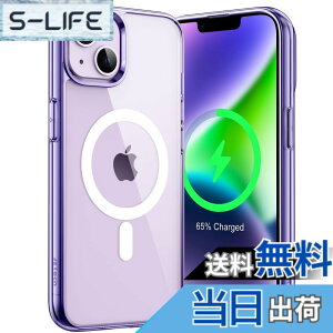 �y���������zJETech iPhone 14 Plus 6.7�C���`�p �}�O�l�b�g �P�[�X MagSafe ���C�����X�[�d�Ή� �Ռ��z�� �o���p�[�J�o�[ �����h�~ �����o�b�N (�f�B�[�v�p�[�v��)