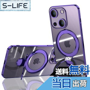 �y���������zJOOBOY iPhone 15 Plus �p �P�[�X MagSafe�Ή� �N���A �����O�t�� ���b�L�d�グ �����Y�J�o�[�t�� �\�t�gTPU �ϏՌ� ���ɋ����w�� ���C�����X�[�d �X�g���b�v�z�[���t�� �A�C�t�H��15 �v