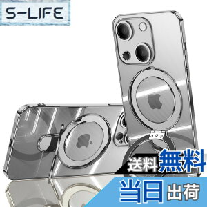 �y���������zJOOBOY iPhone 15 Plus �p �P�[�X MagSafe�Ή� �N���A �����O�t�� ���b�L�d�グ �����Y�J�o�[�t�� �\�t�gTPU �ϏՌ� ���ɋ����w�� ���C�����X�[�d �X�g���b�v�z�[���t�� �A�C�t�H��15�v��
