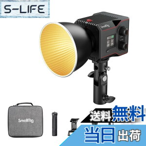 �y���������zSmallRig RC60B COB LED �r�f�I���C�g 60W �o�b�e���[���� �R���p�N�g ��F�F���x 2700K-6500K �����F CRI 97+ TLCI 98+ TM-30 Rg 100 TM-30 Rf 96 ���M�悵 �É� 9��ނ̏Ɩ����� ���� �����o�����X 