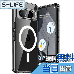 �y���������zJETech Google Pixel 8 Pro 6.7 �C���` 2023�p �}�O�l�b�g�P�[�X MagSafe�A�N�Z�T���Ή� �ϏՌ��X�}�z�ی�J�o�[ ���΂܂Ȃ� �n�[�h�N���APC�o�b�N (���j��)