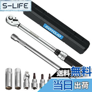 �y���������zGOYOJO �g���N�����` �v���Z�b�g�^ ���C���^�X�p�[�N�v���O 8�_�Z�b�g �����p(3/8�C���`) 10-60N.m ����]�Ή� �g���N���x ±3% �����ԗp�A���d�ԁA�I�[�g�o�C�A�@�B�̐��� �^�C����