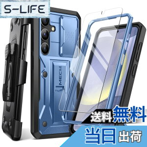 �y���������zTongate Samsung Galaxy S24 Plus �P�[�X�A�X���C�h���J�����J�o�[���X�N���[���v���e�N�^�[�A�~���^���[�O���[�h�̑ϏՌ���Galaxy S24+ Plus�g�уP�[�X�i2024�j�x���g�o�b�N���A�X�^���h�t