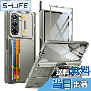 �y���������zTongate Samsung Galaxy S24 Plus �P�[�X�A�X���C�h���J�����J�o�[���X�N���[���v���e�N�^�[�A�~���^���[�O���[�h�̑ϏՌ���Galaxy S24+ Plus�g�уP�[�X�i2024�j�x���g�o�b�N���A�X�^���h�t