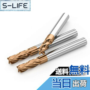 �y���������zCleqee �X�N�G�A �G���h�~�� �n�a5mm x �n��13mm x �S��50mm x ���a5mm3�Z�b�g 4���n TiAlN�R�[�g ���d �X�N�G�A �G���h�~�� ���H�p�J�b�^�[ �����x �ėp�������H