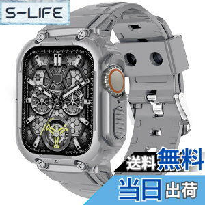 �y���������z[CABOBE] Apple Watch �o���h �P�[�X ��̌^ �Ή� 49mm 45mm 44mm 42mm 41mm 40mm 38mm �A�b�v���E�I�b�` �o���h �A�b�v���E�I�b�` �x���g TPU�P�[�X ��̌^ Apple Watch Series 9/8/7/SE2/SE/6/5/4/3/2/1 Apple Wa