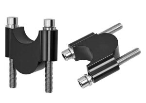 �y���������zTSUCIA 2�� �n���h���|�X�g �o�C�N 30mm �A�b�v �n���h�� �X�y�[�T�[ �X�^���_�[�h�o�[ �ėp ���C�U�[ ��22mm ���j�o�[�T�� �N�����v CNC���H �X�^�C��2 (�u���b�N)