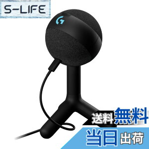 �y���������zLogicool G �Q�[�~���O�}�C�N YETI ORB �R���f���T�[�}�C�N G-YETI-ORB-BK �X�g���[�~���O�z�M �m�C�Y�y�� RGB LIGHTSYNC USB BLUE VO!CE PC MAC �Q�[�~���O �}�C�N �� �u���b�N �R���f���T�[ windows 