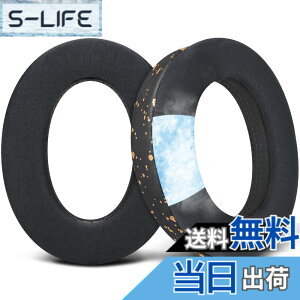 �y���������zSOULWIT ��p�W�F�� �C���[�p�b�h for Sennheiser HD599/HD598/SE/CS/SR/HD595/HD569/HD560S/Game Zero/G4ME Zero, PC37X/PC38X/PC350/PXC350/PXE350/PC360/HD380/HD380-Pro �p �p�b�h �⊴ ���� �C���[�N�b�V���� �u���b�N