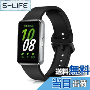 �y���������z[HeeNia] �o���h Samsung Galaxy Fit 3 �Ή� �V���R�� �X�g���b�v ���[�v �X�|�[�c�o���h ���v�x���g �h���� �y�� �K�[�~�� Samsung Galaxy Fit 3 �p �����o���h (�u���b�N)