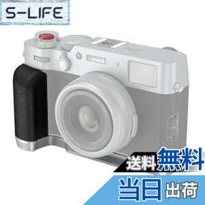 �y���������zSmallRig �Ή� X100VI / X100V��p L���^�n���h�� �A���J�p�N�C�b�N�����[�X�v���[�g���� �y�ʃV���R���T�C�h�n���h�� �V���b�^�[�{�^���ƃz�b�g�V���[�J�o�[�t�� �n���h�O���b�v (