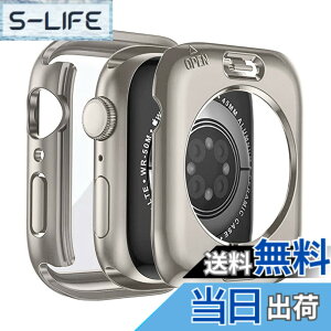 �y���������zYUGYUG �Ή� Apple Watch �P�[�X 40mm 41mm 42mm 44mm 45mm 46mm 49mm Apple Watch �J�o�[ PC�f�� �h�� IP68 360�Ǔx 2 in 1 �O��̕ی� ���{���Ɏq�� ��d�\�� �A�b�v���E�H�b�` �J�o�[ �S�ʕی� �����K