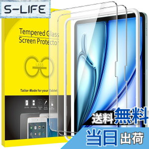 �y���������zJETech iPad Air 11 �C���` M4/M3/M2(2026/2025/2024)�p �t���ی�t�B���� �K�C�h�g�t�� �����K���X�t�B���� HD�N���A 2���Z�b�g