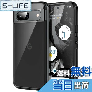 �y���������zJETech Google Pixel 8a�p �P�[�X 6.1�C���` 2024 ���΂݂Ȃ� �ی�P�[�X �Ռ��z�� �o���p�[�J�o�[ ���h�~�n�[�hPC�o�b�N (�u���b�N)