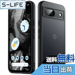 �y���������zJETech �}�b�g�P�[�X Google Pixel 8a 6.1�C���` 2024�p �����^ �������}�b�g���w�ʕی�J�o�[ �w��h�~ (�u���b�N)