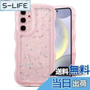 �y���������zQLTYPRI Galaxy S24 �P�[�X �N���A TPU �J�o�[ �E�F�[�u ������� �؍� ���� �E�F�[�u �O���b�^�[ ���� ���^ �y�� �ϏՌ� ����~�� (SC-51E / SCG25) �X�}�z�P�[�X ���C�����X�[�d�Ή� �X
