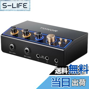 �y���������zTONOR �z�M�p�I�[�f�B�I�C���^�[�t�F�[�X�A�_�u��XLR�`�����l���I�[�f�B�I�~�L�T�[�iRGB �t���j�A�R���e���c�N���G�C�^�[�����A���[�v�o�b�N�{�^���A�X�^�W�I�^���A�v���p�v��