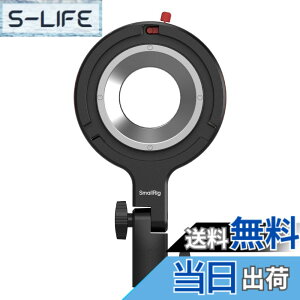 �y���������zSmallRig Bowens�o���l�b�g�A�_�v�^�[ RC 60B�ƌ݊������� �r�f�I ���C�g�p 4476
