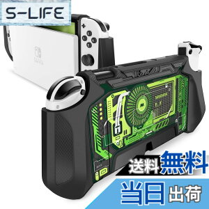 �y���������zMumba Nintendo Switch OLED 2021�p �P�[�X �L�@EL���f�� TPU�O���b�v �ی�J�o�[ �h�b�L���O�\ �A�N�Z�T���[ Nintendo Switch OLED��Joy-Con �R���g���[���[�Ή� [Blade �V���[�Y]