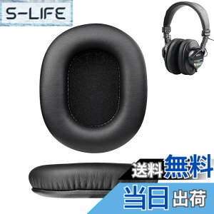 �y���������z�C���[�p�b�h For SONY MDR-7506/MDR-7510/MDR-7520/MDR-V6/MDR-V7/MDR-CD900ST �ɑΉ� ���� �p �w�b�h�z���p�b�h �h�~���R��h�~ 1�g �Ȃ񂵂� �����x�t�H�[��RuiMi�i�v���e�C�����U�[/�u���b�N�j