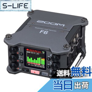 �y���������zZOOM F6 �t�B�[���h���R�[�_�[ 32bit�t���[�g�^���Ή� 6����/14�g���b�N �f������/�^���y�������K�i/3�N�t�z�J�����}�E���g�A�_�v�^�t��