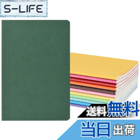 【送料無料】ZCZN カラーノート 糸綴じ A5 30枚 8mm 横罫 12色 12冊セット オフィス 勉強用 ノート スケジュール帳 ノートブック（マルチカラー）