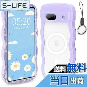 �y���������zHILEGENER Google Pixel 8A �P�[�X MagSafe�Ή� �N���A �\�t�gTPU�J�o�[ ���킢�� �g��t���[�� ���˂��� �O�[�O�� �s�N�Z��8A 6.1�C���`�p����~�� �X�}�z�P�[�X�E�F�[�u �f�U�C�� ��Ƀt